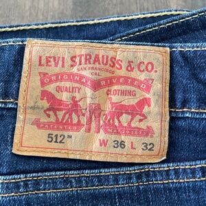 Jeans Denim Levi’s Strauss and co 512